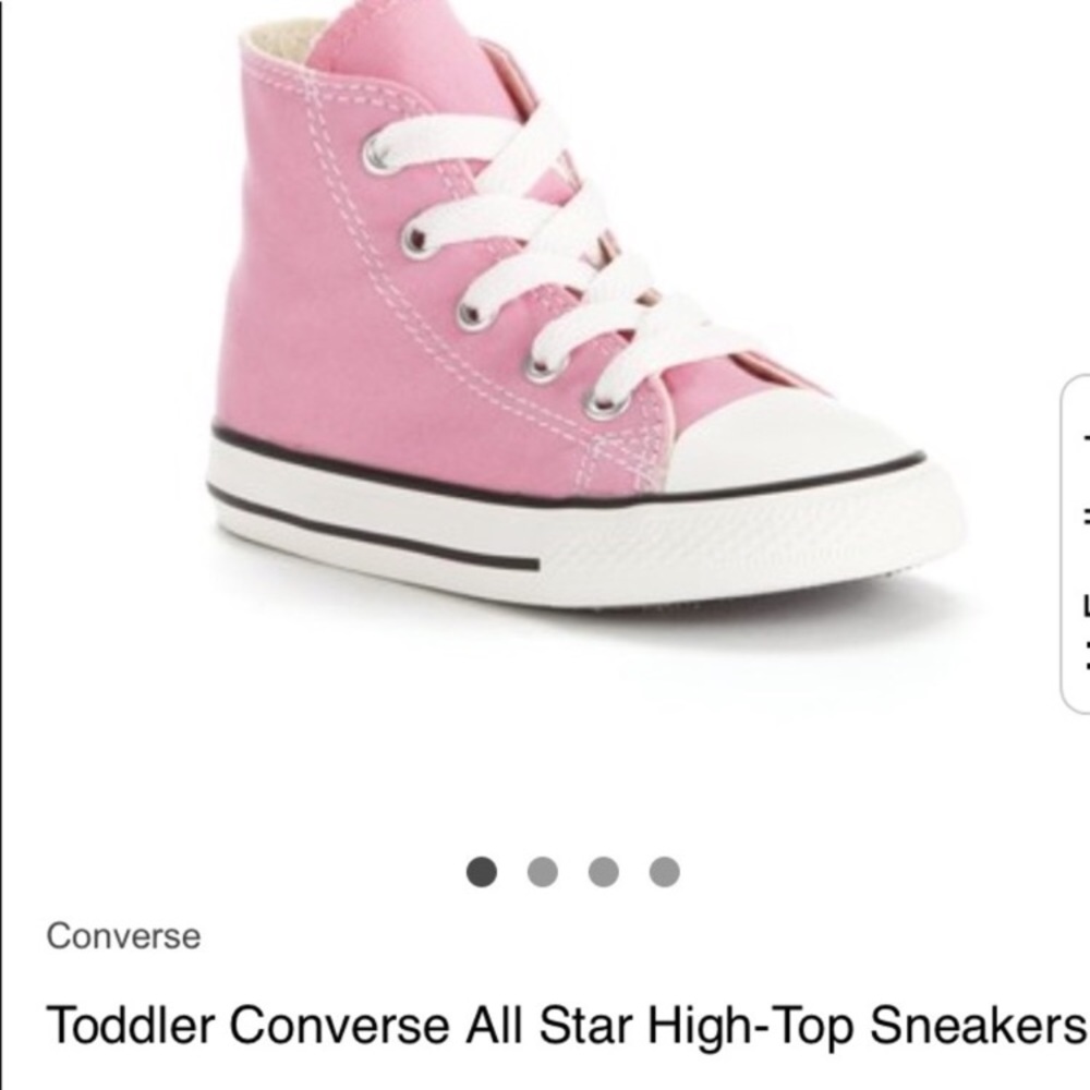 Toddler size 10 converse